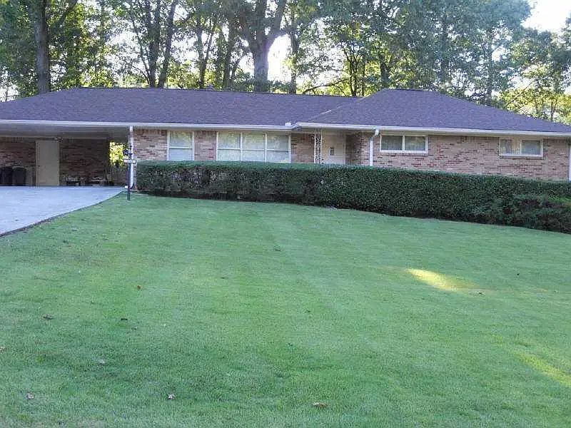 Front side of the house