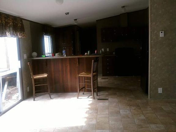 Empty Dining Area, back door