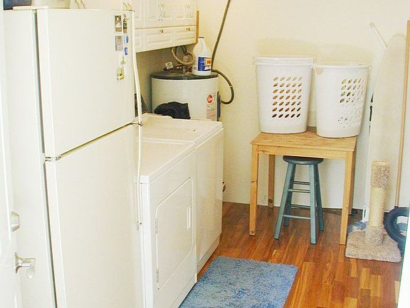 Large pantry/utility/mud room off Kitchen