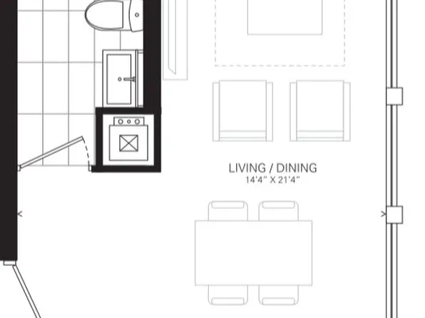 17 Dundonald St Unit 406, Toronto, ON M4Y 0E4