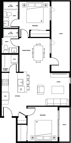Floor plan 102