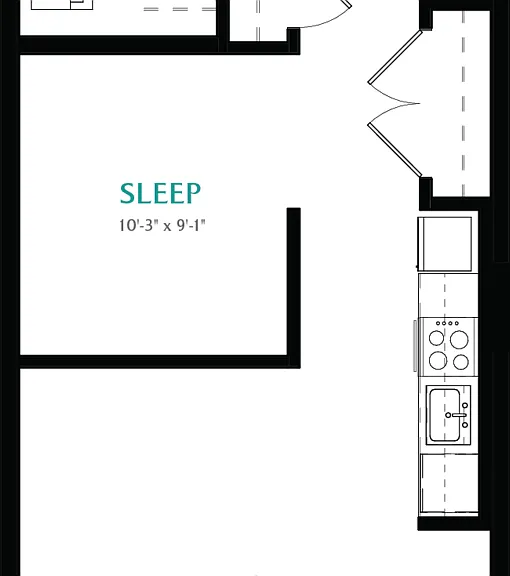 A3 floor plan Bower