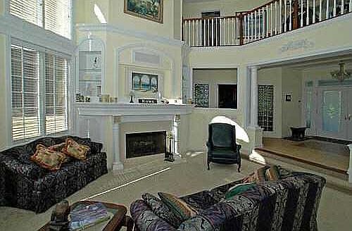 Other:  Great Room with nice architectural touches,built-ins niches/gas/plasma