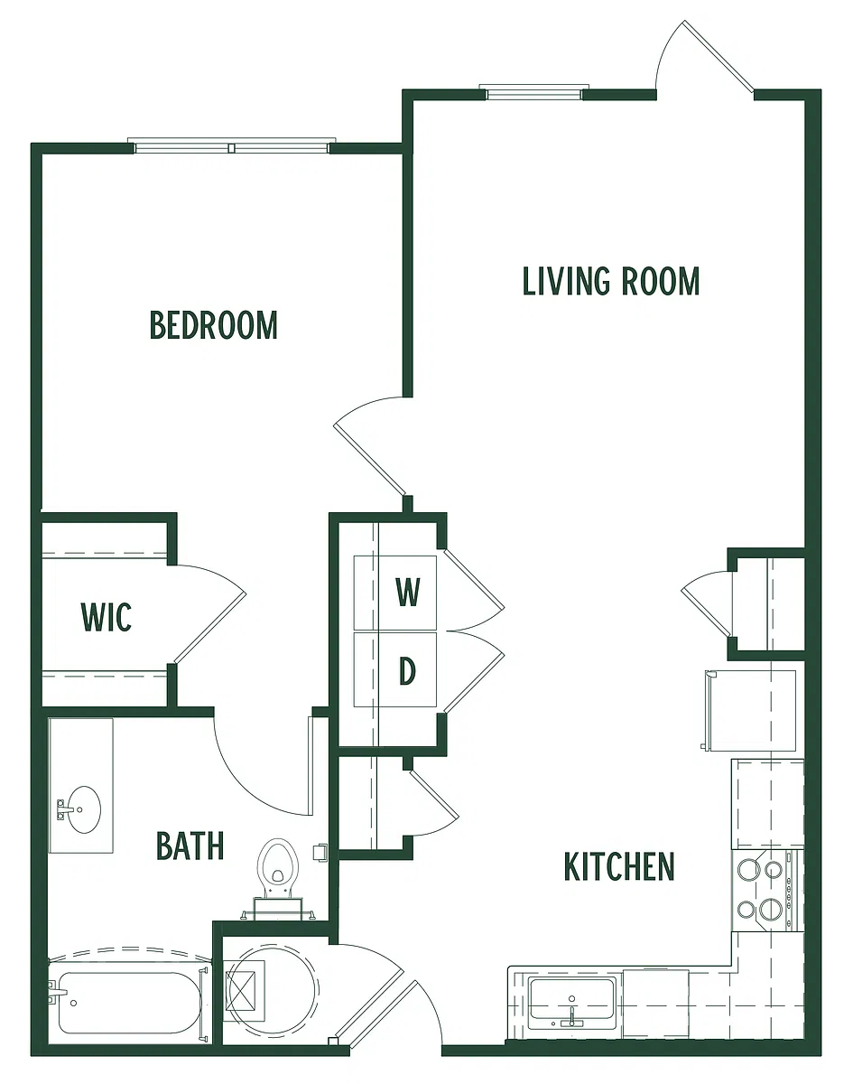 Floor plan Dogwood