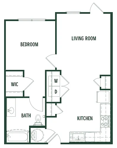 Floor plan Dogwood