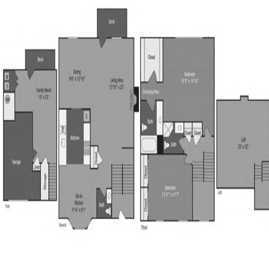 Floor plan B3B