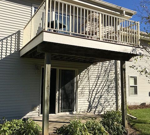 Patio/Deck View from Rear