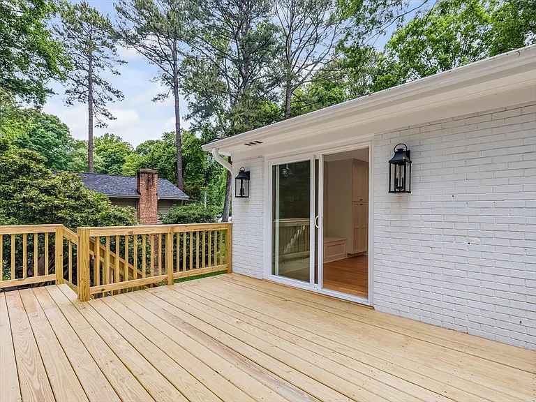 Large Deck off Kitchen