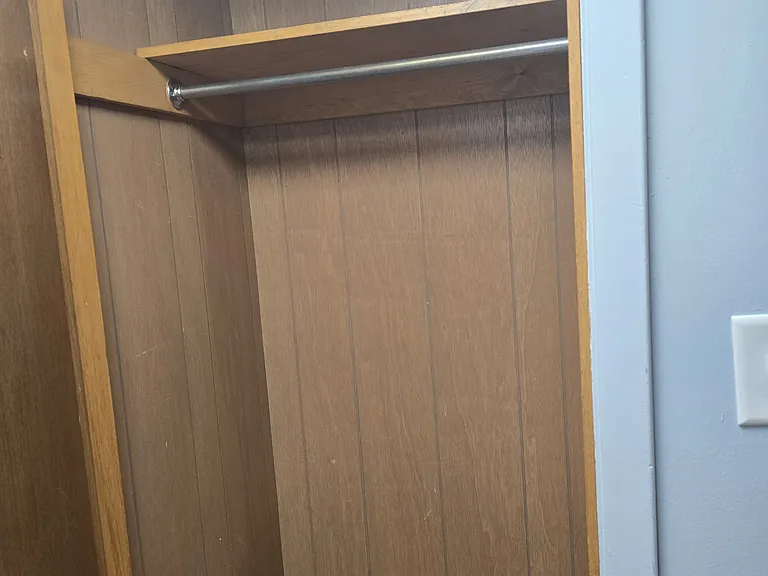 Closet next to entry door