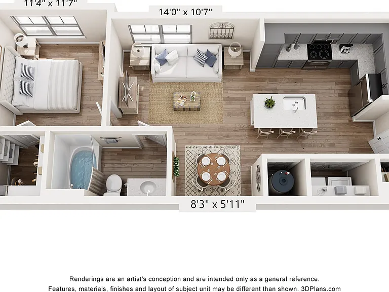 Oak Floor Plan Oak Floor Plan