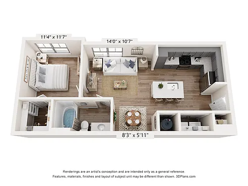 Floor plan Oak