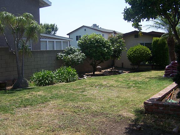 Backyard East to West