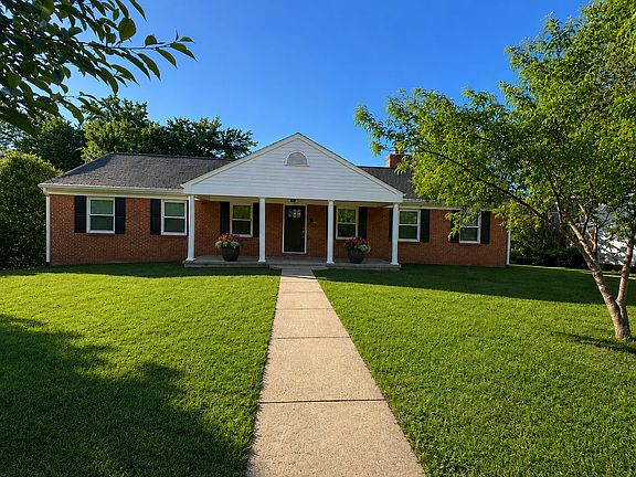 Front of the home with good amount of sunshine and shade. Beautiful porch provides a nice place to relax in the evenings.