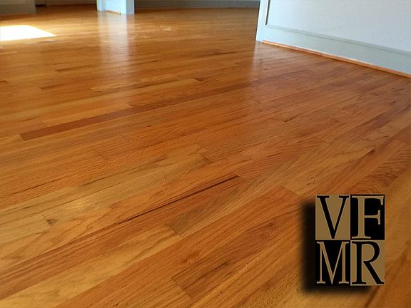 Beautifully finished wood flooring