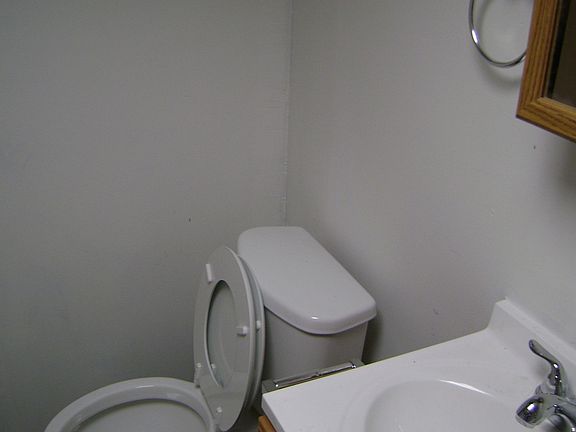 1st floor half bath and laundry