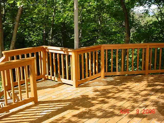 Large Private Deck