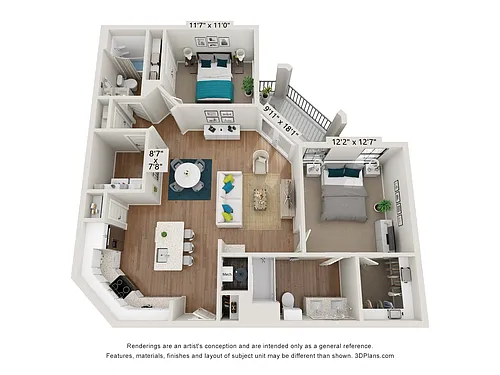 Floor plan Canal