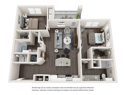 Floor plan Trailhead