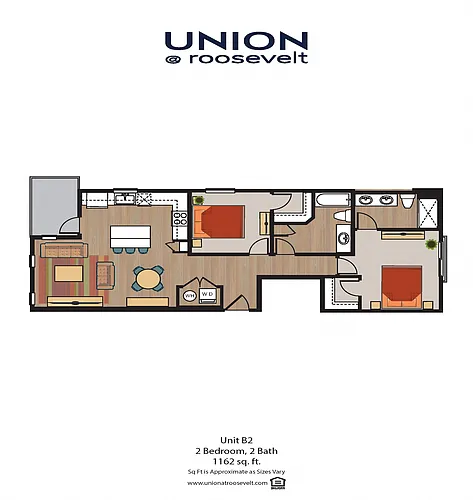 Floor plan B2 2x2 - Phase II