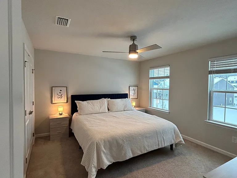 Princess suite guest room with in-room bathroom