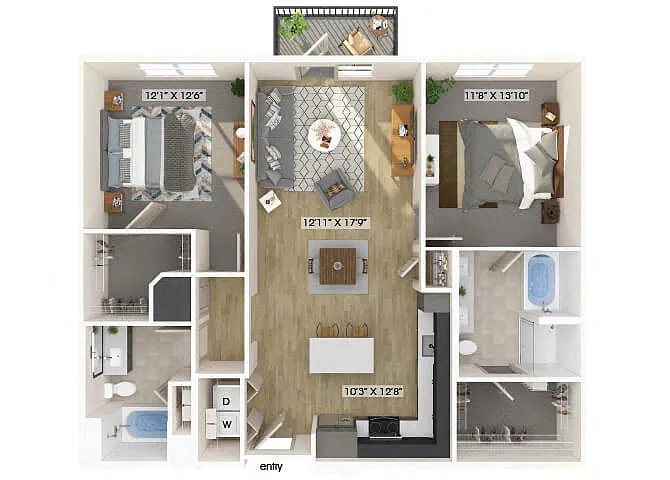 Floor plan B2