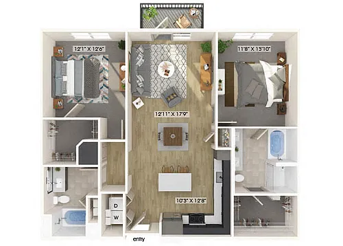 Floor plan B2