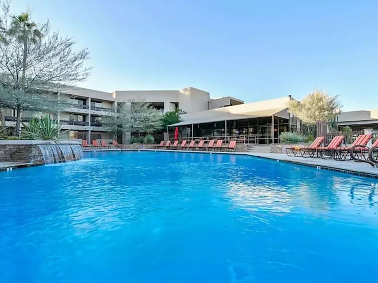 Resort Pool only about 100 yards from villa that owners and our guests have full access to.