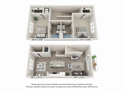 Floor plan The Lafayette