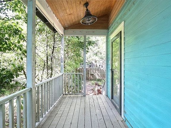 Back porch.