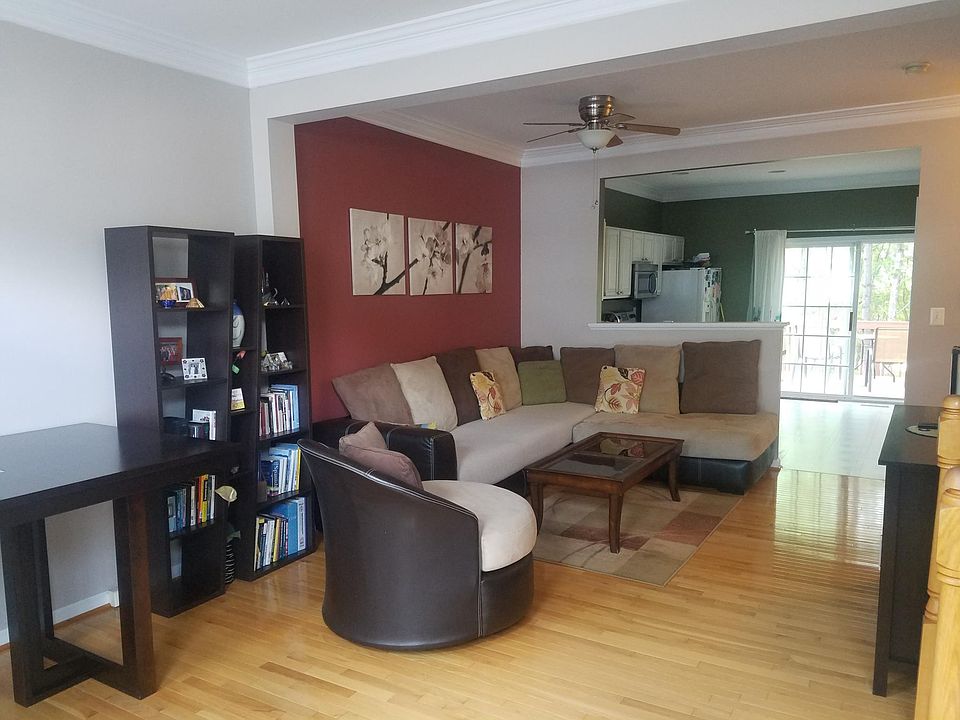 Shared living room and kitchen area