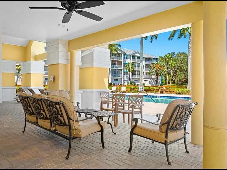 Clubhouse patio