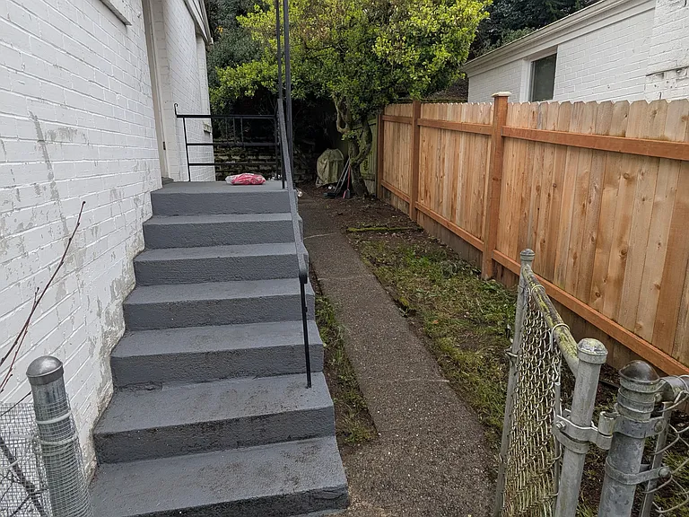 Side of house