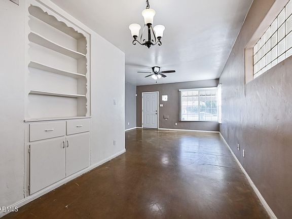 VIEW OF LIVING ROOM FROM KITCHEN AREA