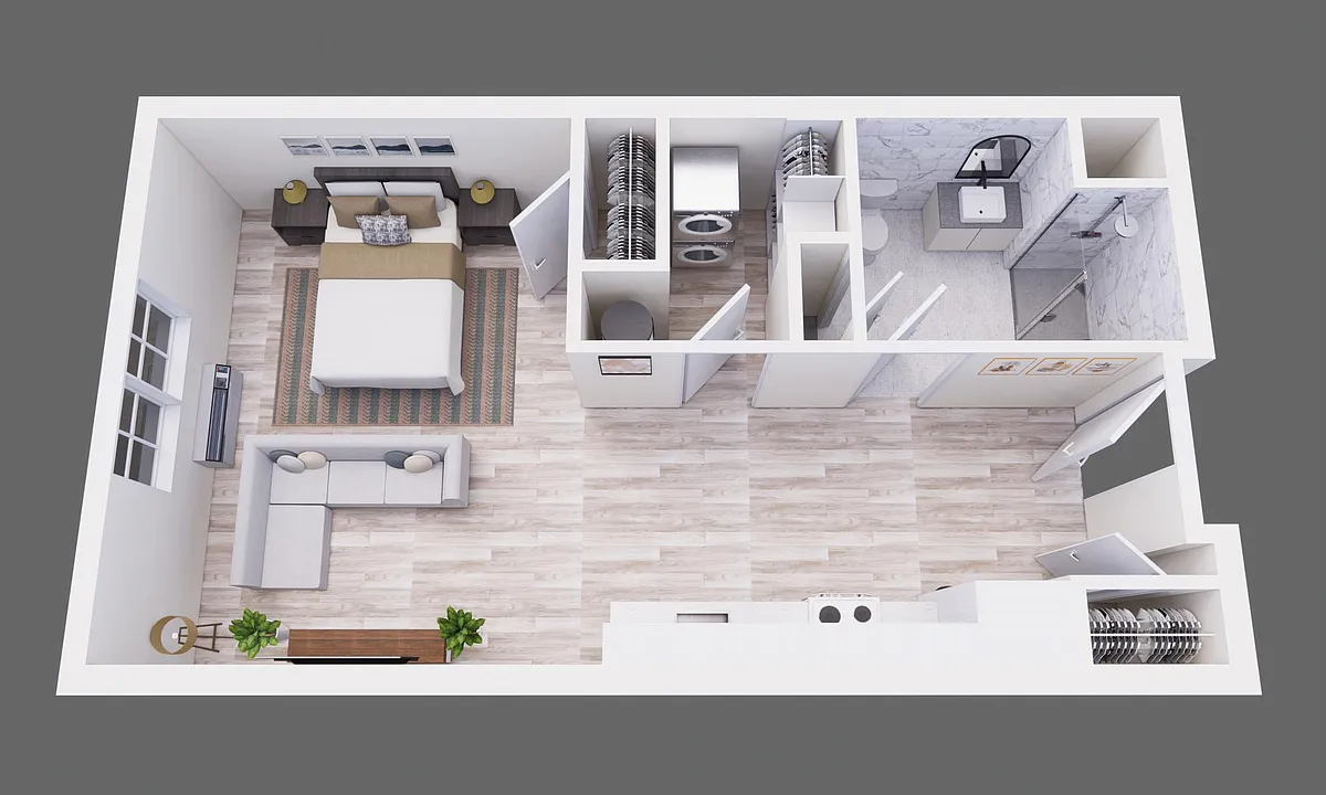 Floor plan The Raritan