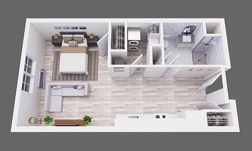 Floor plan The Raritan