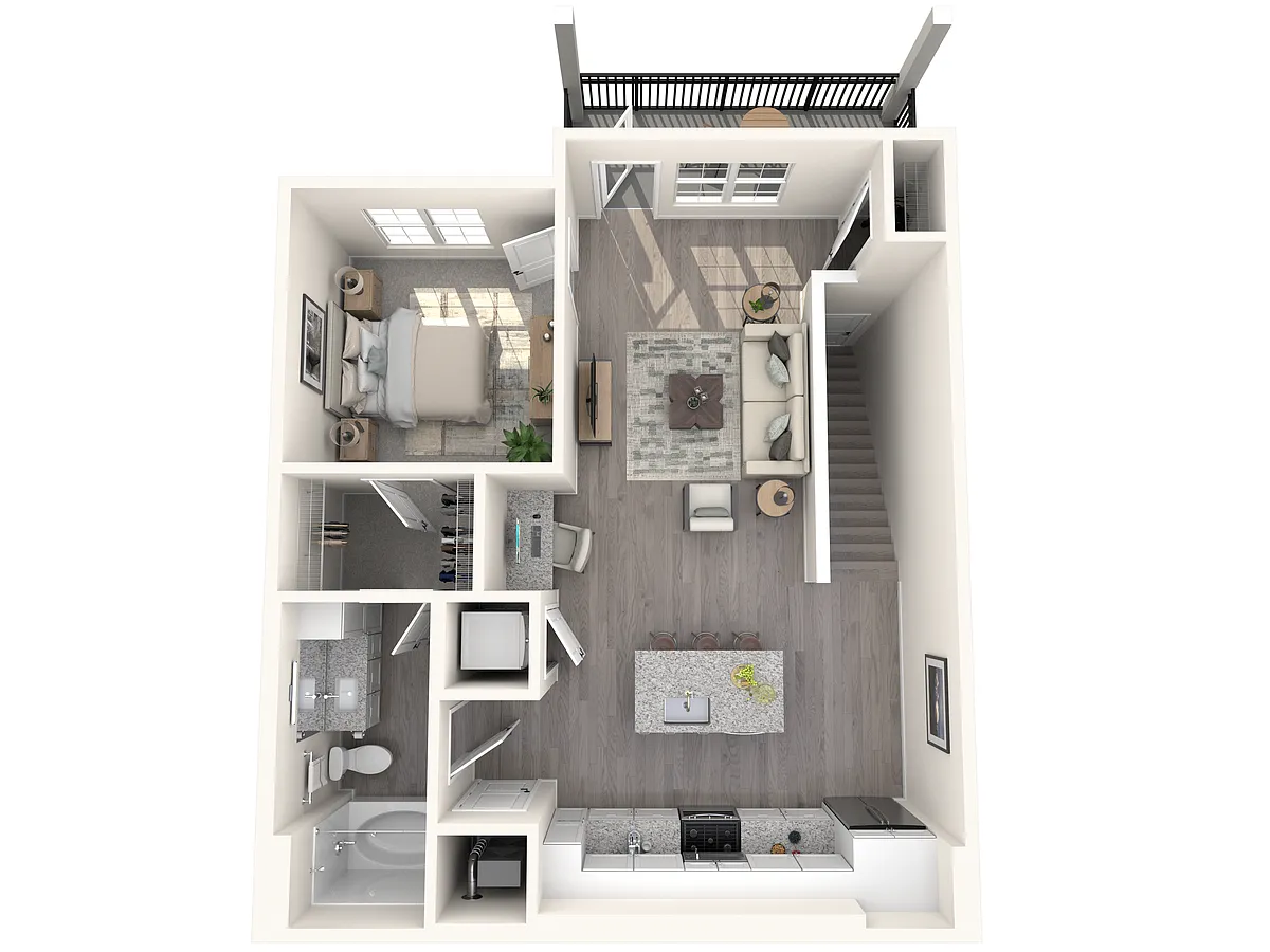 Floor plan A22