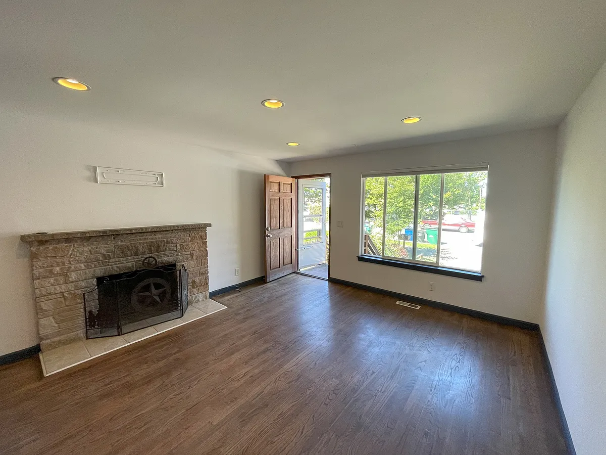 Living area view from kitchen. - 8520 Mary Ave NW