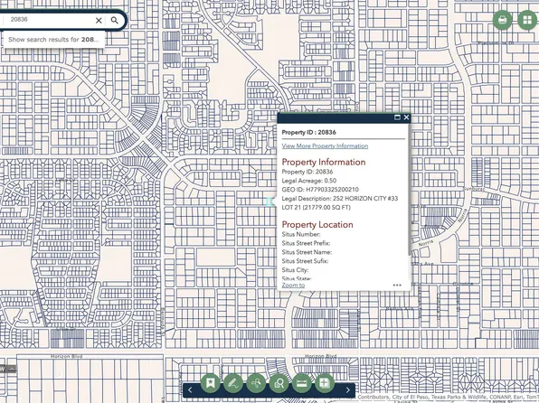 Forest Hill Ave Lot 21, El Paso, TX 79928