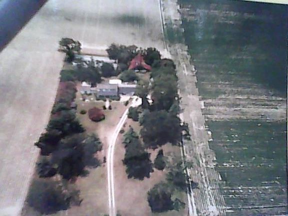 aerial view of property