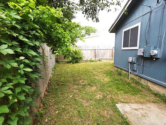 Fenced Yard Rear