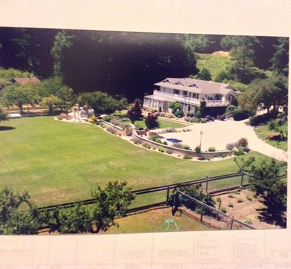Main house with front yard