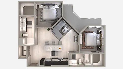 Floor plan B1