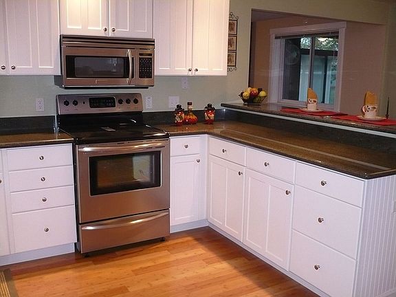 New stainless appliances