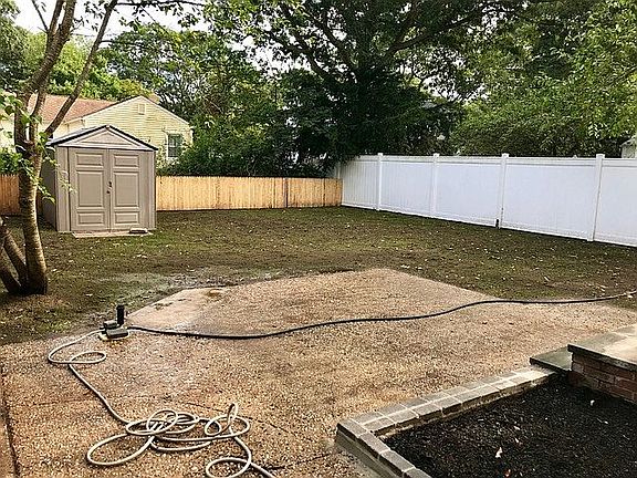 Backyard with Shed