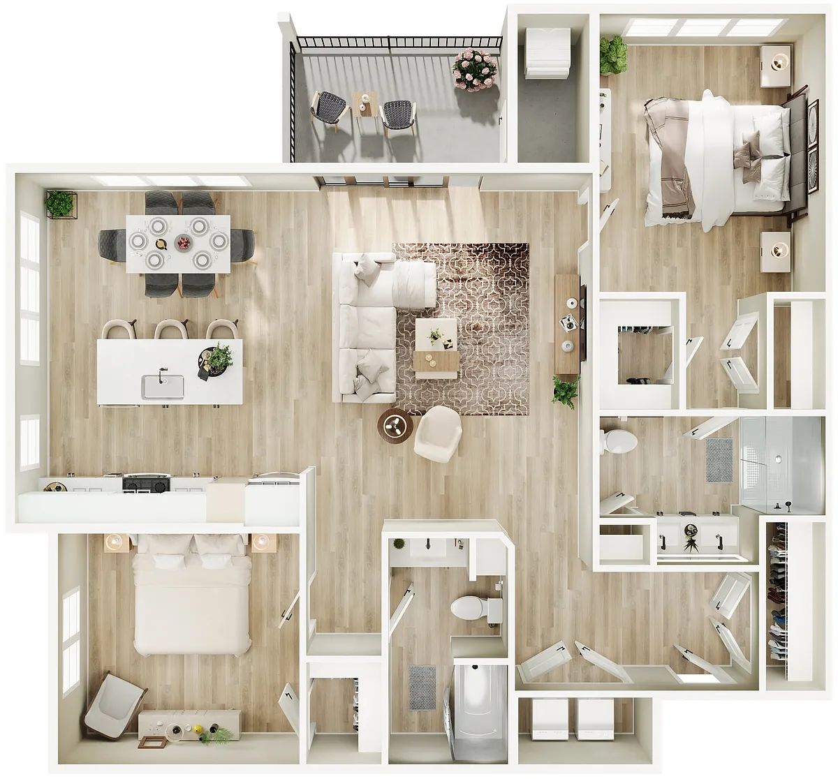 Floor plan B3-1