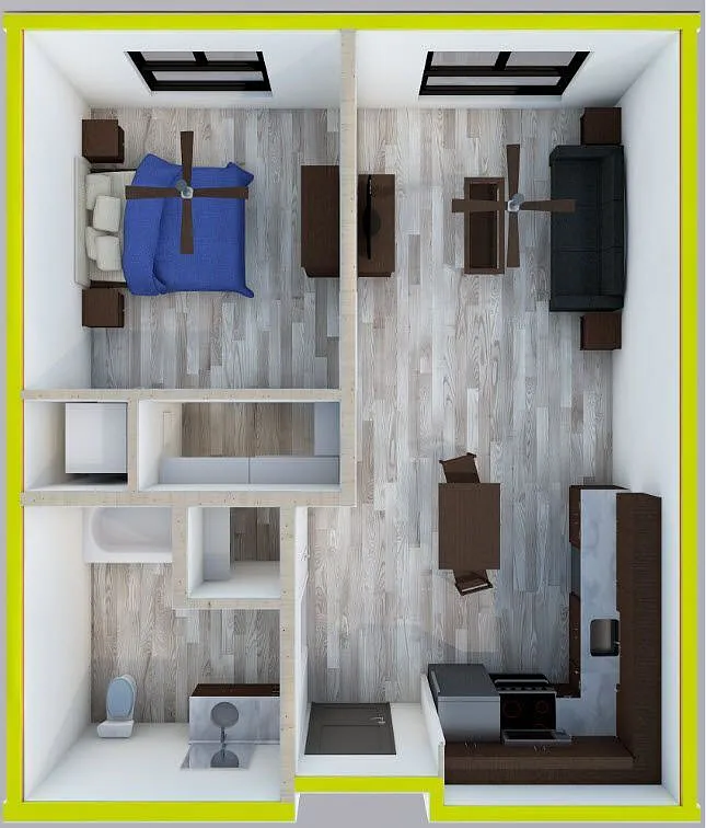 Floor plan Hewitt