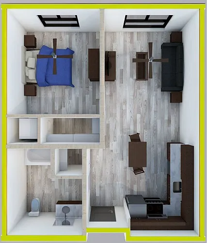 Floor plan Hewitt