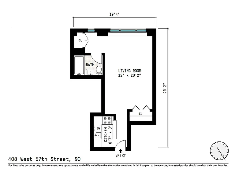 408 W 57th St #9O — Photo 2