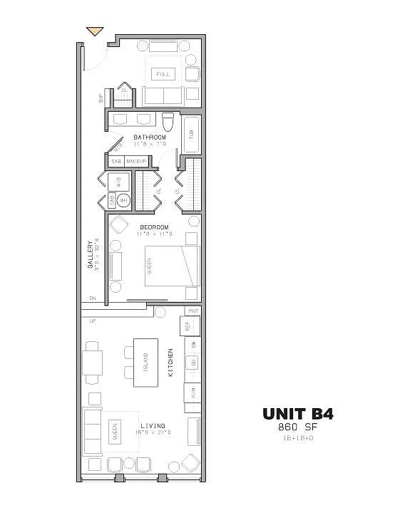 Floor plan B4