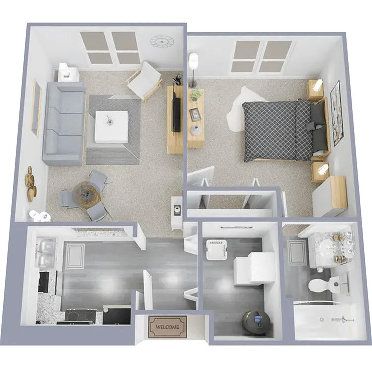 Floor plan Table Mountain Miner